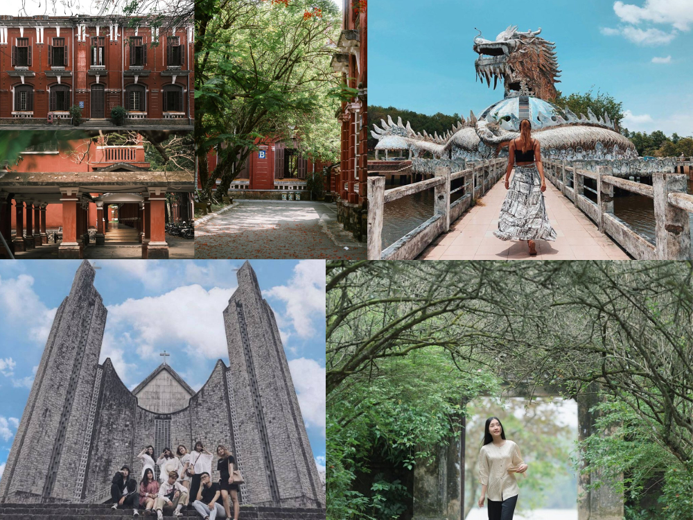 Rất nhiều địa điểm check-in đẹp tại Huế